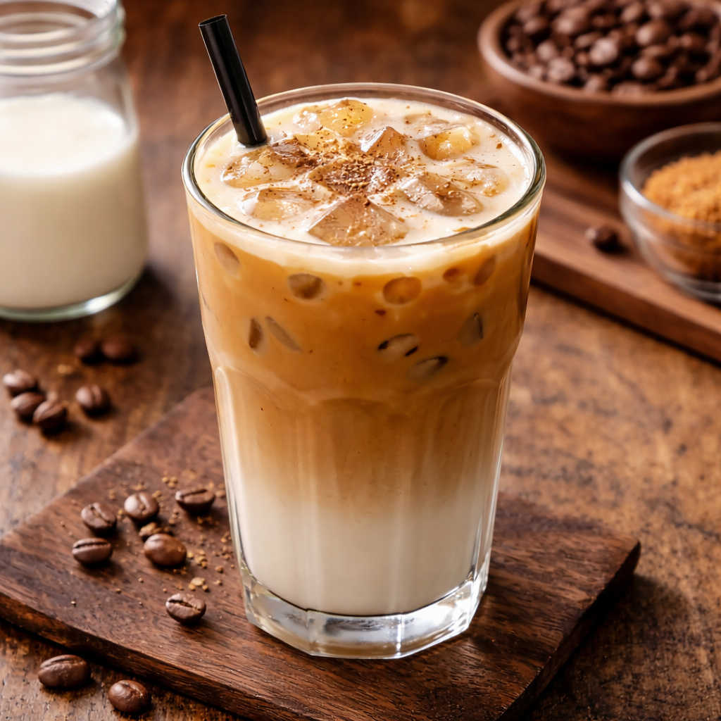 Ice cafe latte